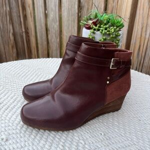 Dr Scholls Women's Wedge Ankle Boots size 9W